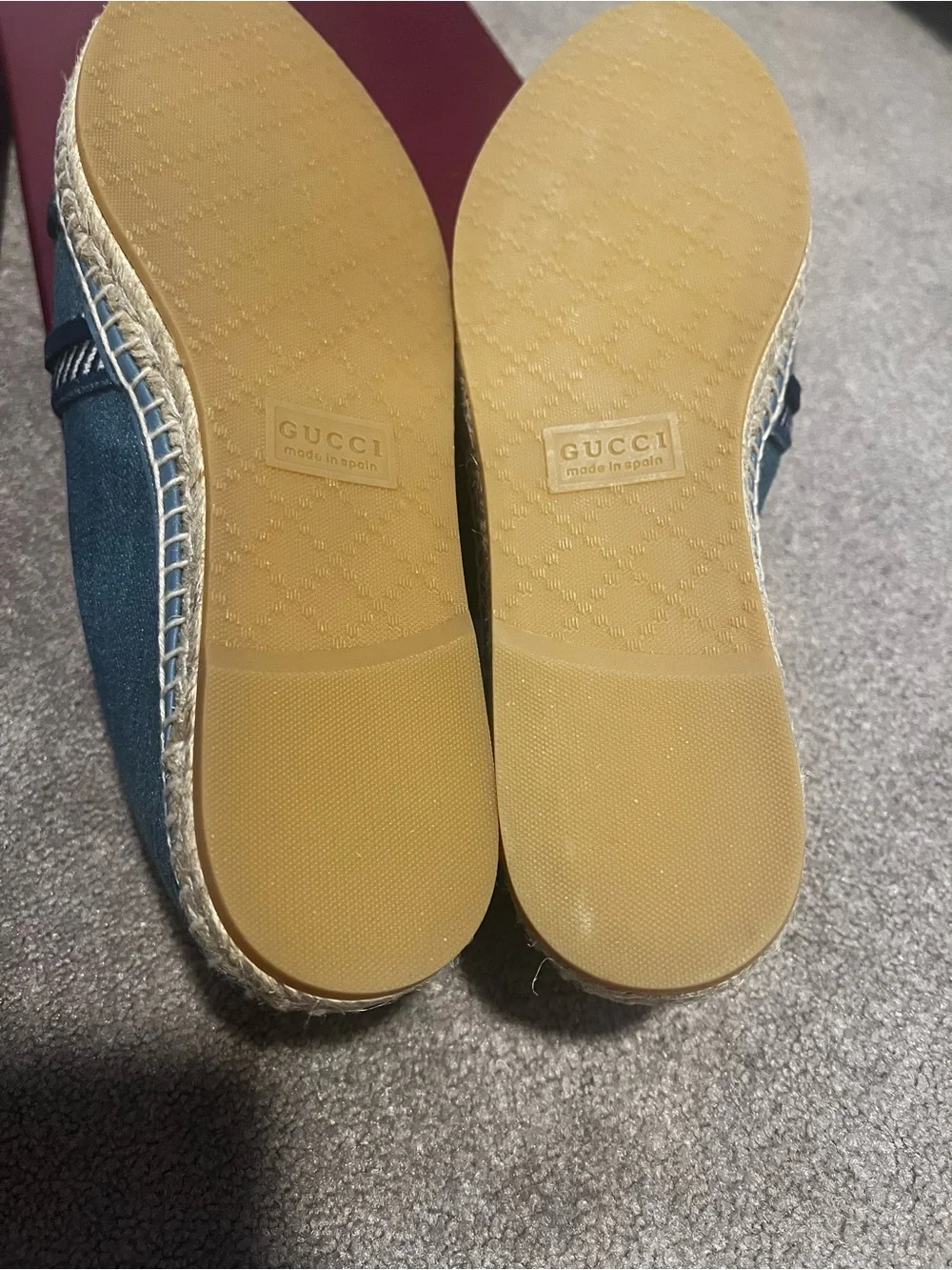 Gucci Ines Espadrille Flat